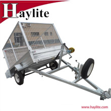 7 x5 Box Trailer with Cage